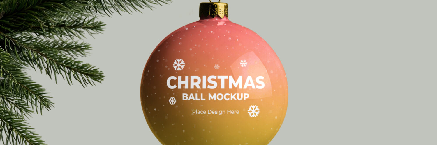 Hanging-Christmas-Ball-Mockup