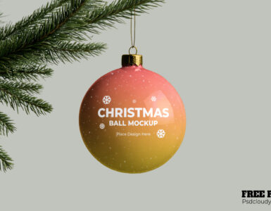 Hanging-Christmas-Ball-Mockup