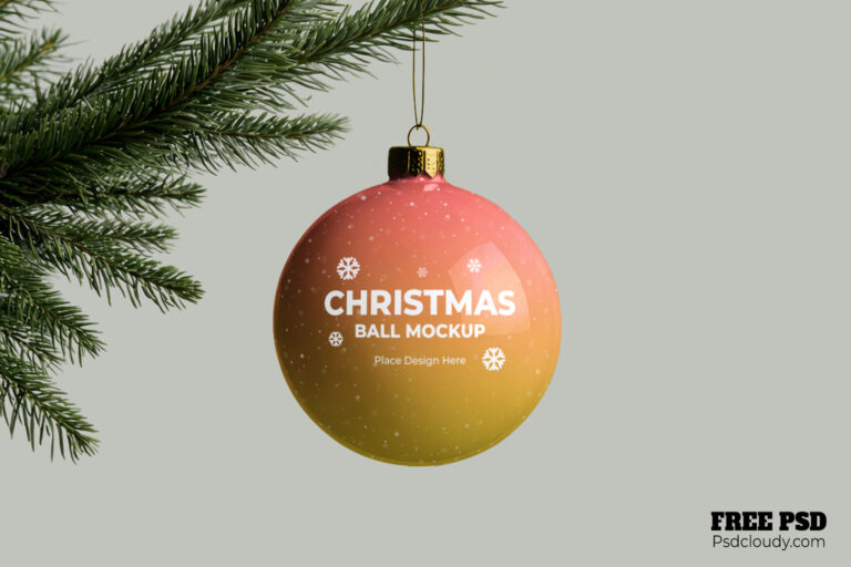 Hanging-Christmas-Ball-Mockup